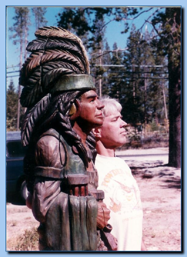 1-11 cigar store indian portrait with subject
